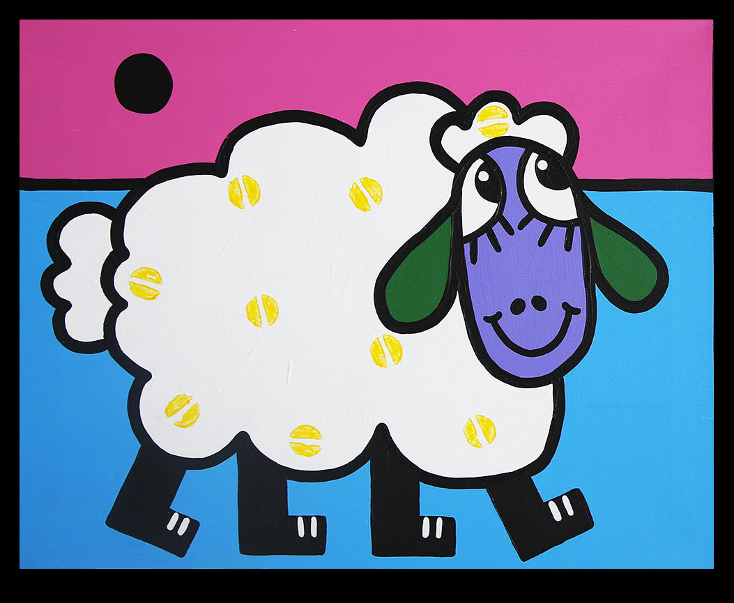 Basdera, Franz - Mouton - Giclée sur papier Hahnemühle - signé à la main