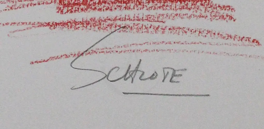 Schlote, Wilhelm - Herzblumen - handsigniert - Giclee Clever Art