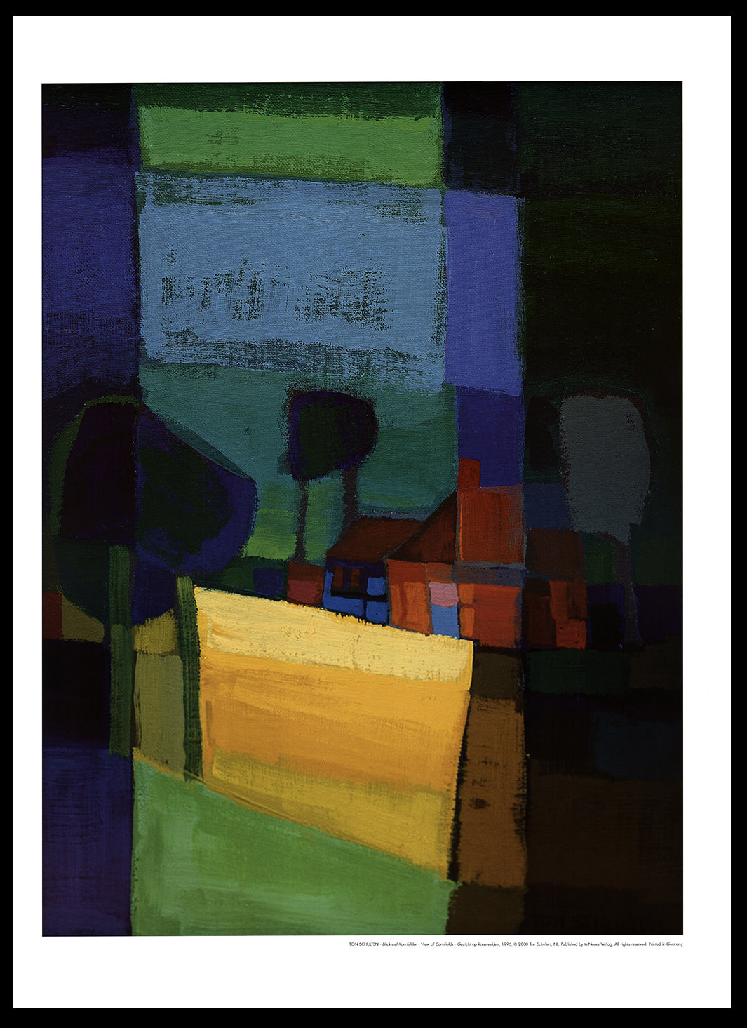 Schulten, Ton - View of Cornfields - te Neues-Verlag - Art Print