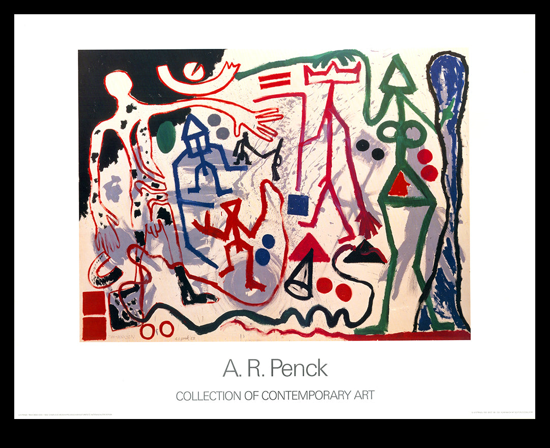 Penck, AR - Ten X Den X Zen 1 - Collection d'art contemporain