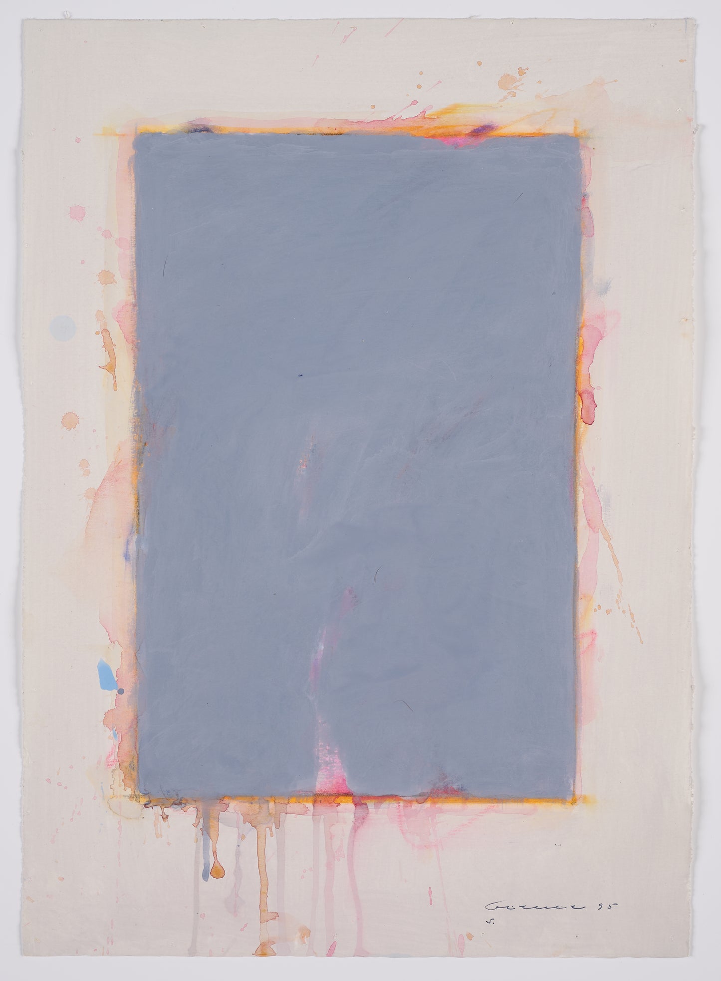 Berner, Bernd - ohne Titel - 1995 - 95010 - Gouache auf Bütten - handsigniert