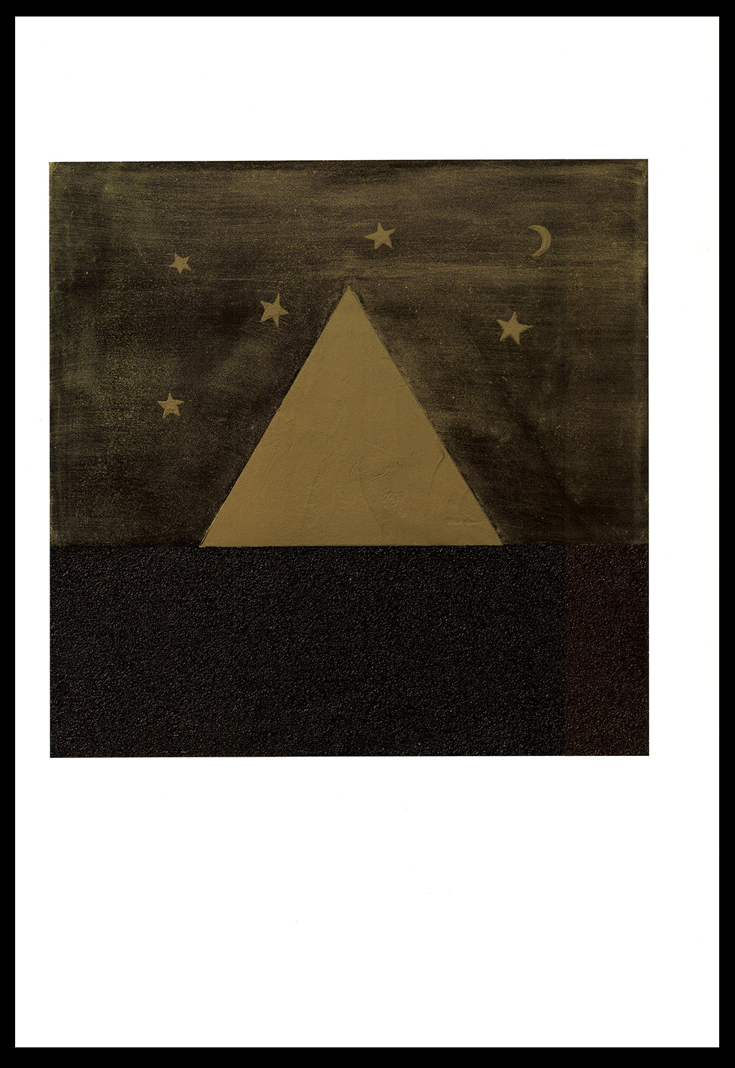 Eisenreich, Helmut - Pyramides / Nuit - Lithographie offset