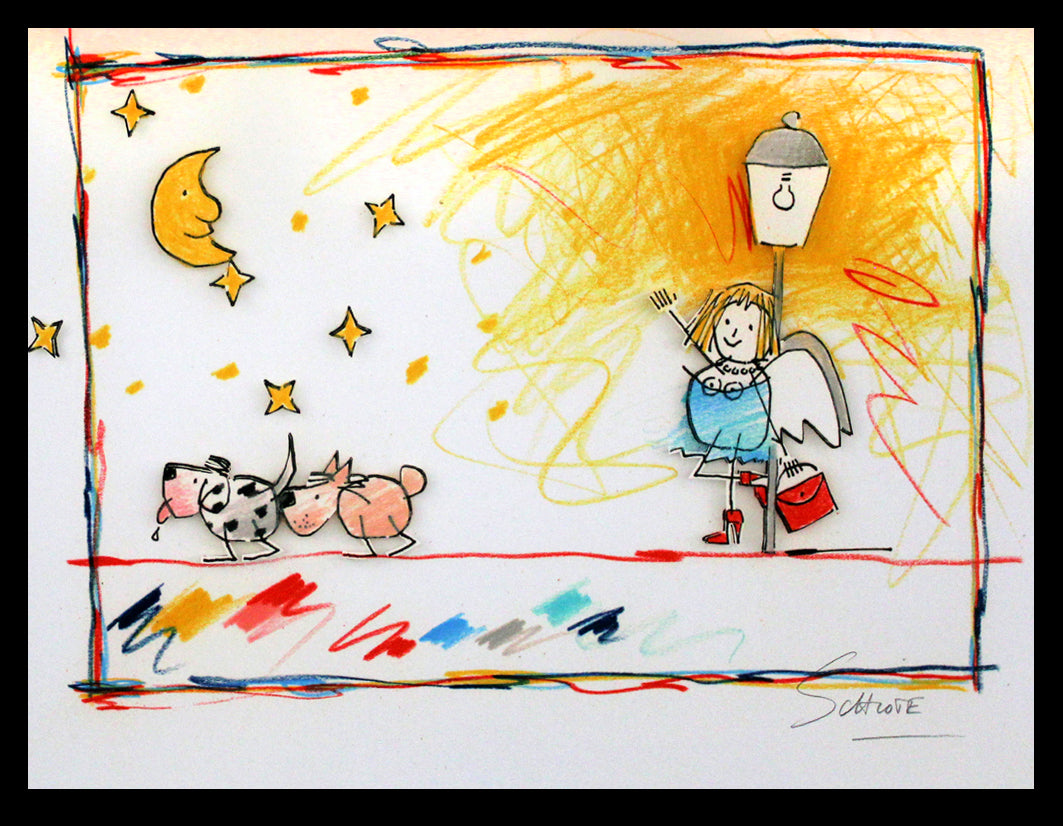 Schlote, Wilhelm - St. Pauli, 2015 - Giclée - signé à la main