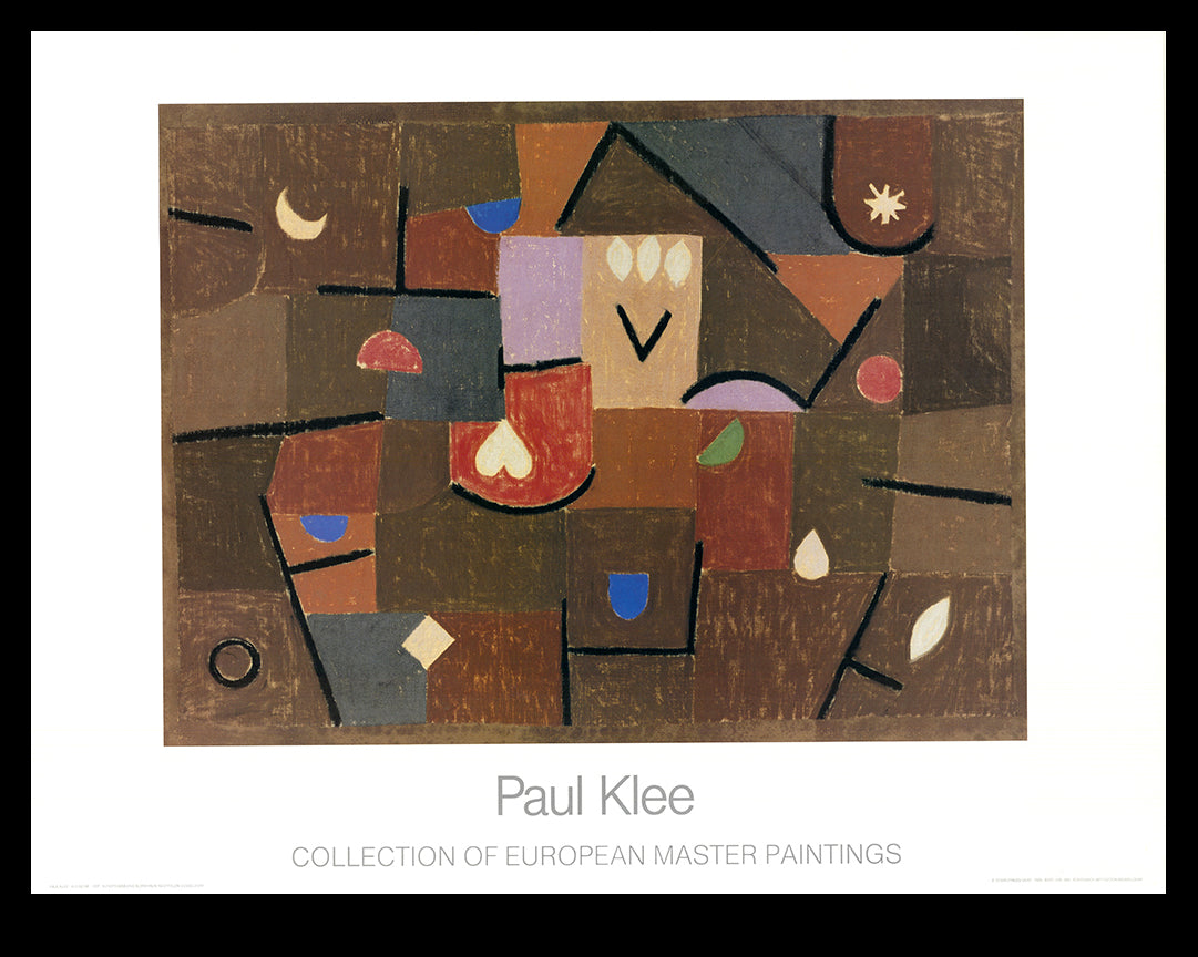 Klee, Paul – Gemmes – Impression d'art – Collection de maîtres européens