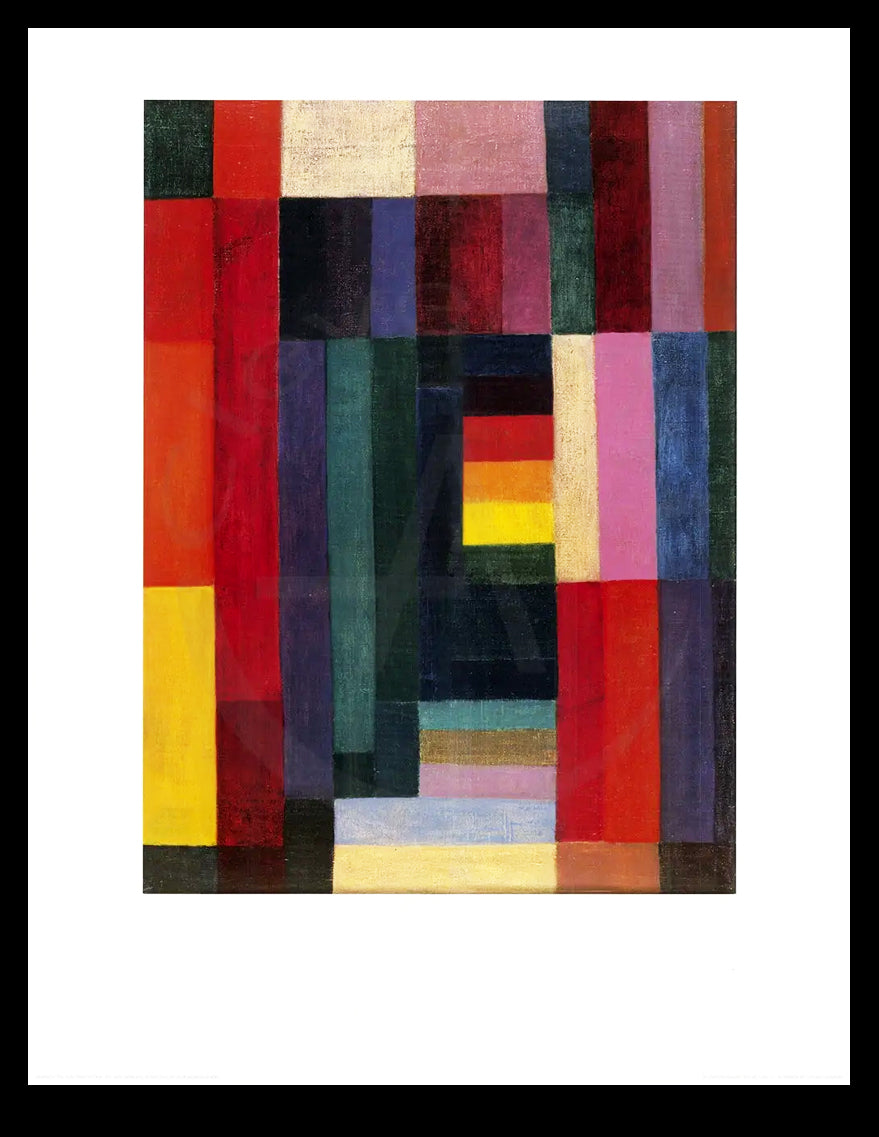 Itten, Johannes - Horizontal-Vertical - Impression d'art