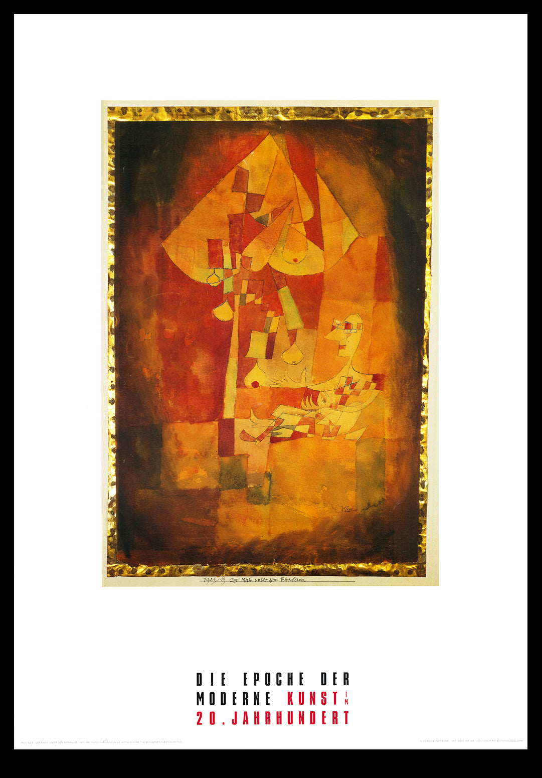 Klee, Paul - L'Homme sous le poirier - L'Âge moderne