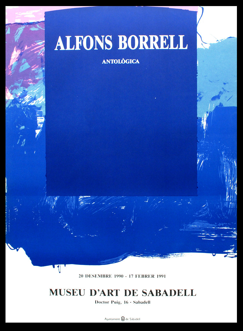 Borrell, Alfons - Museu d'Art de Sabadell - color lithograph