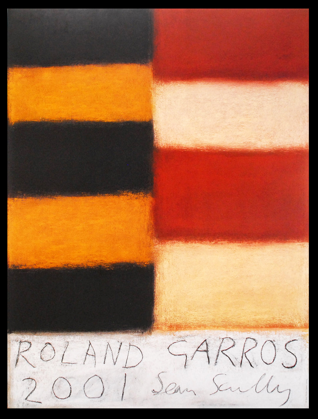 Scully, Sean - Roland Garros, 2001 - Farboffsetlithografie