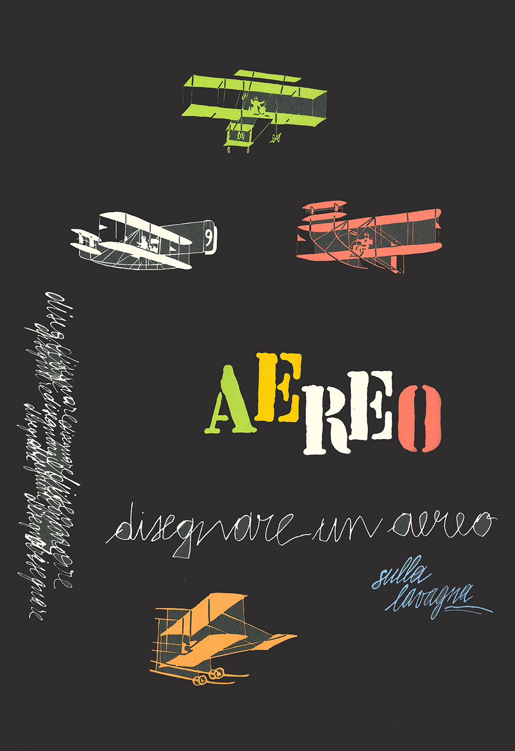 Poli, Fabio de - Aereo - Farblithografie Clever Art