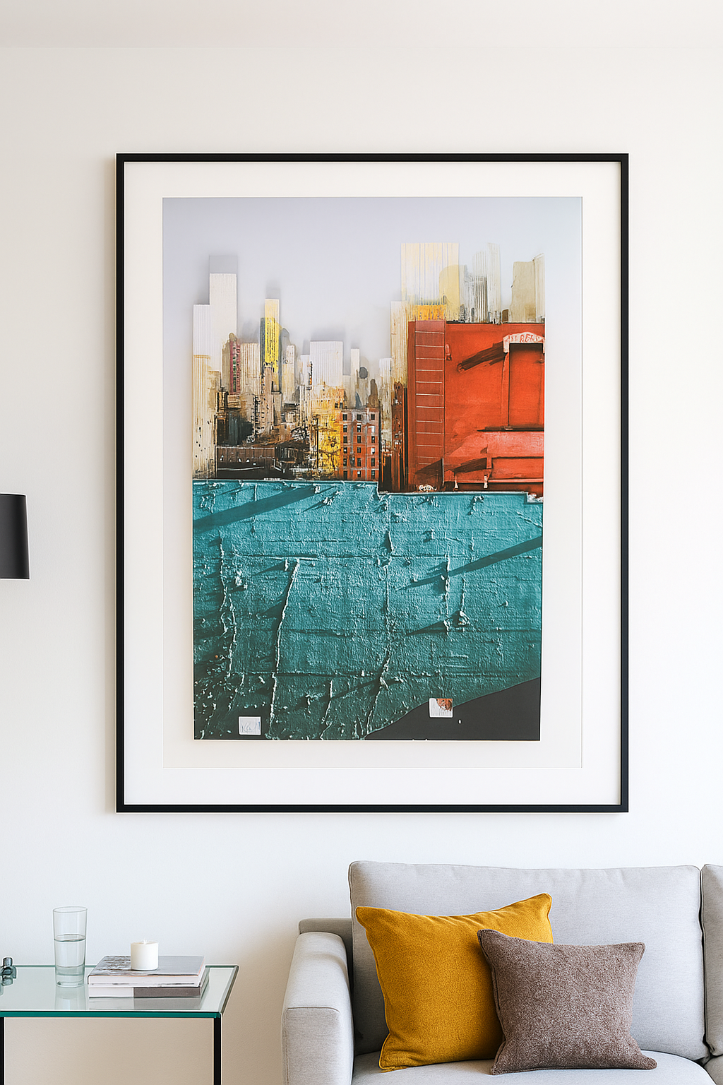 Salzmann, Gottfried - New York - Deluxe - 144 cm - Giclée - handsigniert