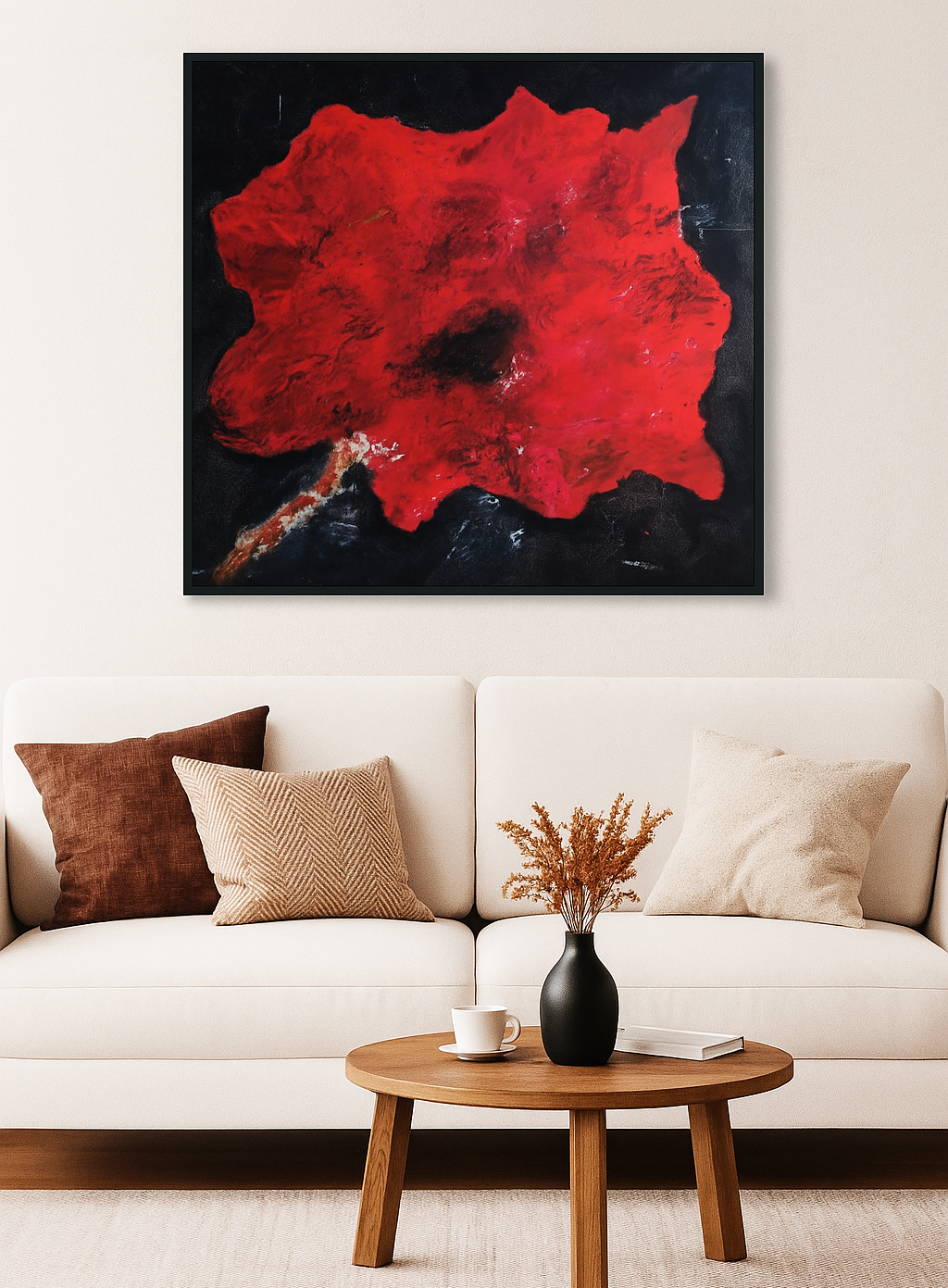 Armando - The Flower - Giclée on canvas - hand signed