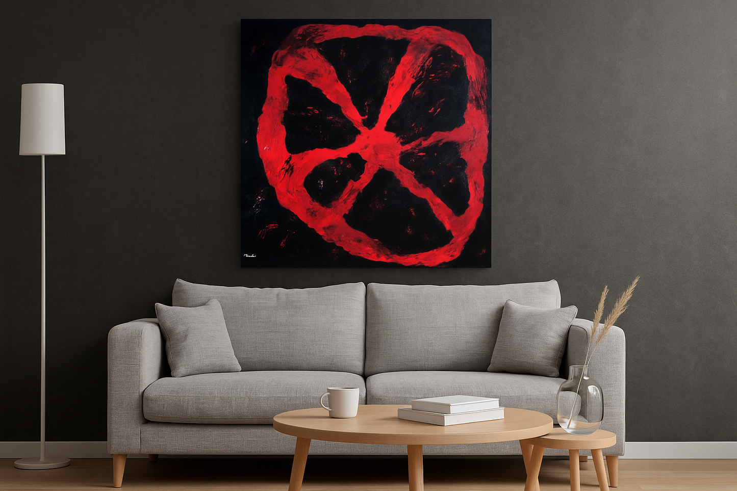 Armando - La Roue - Giclée sur toile - BAT/Archive - signée à la main