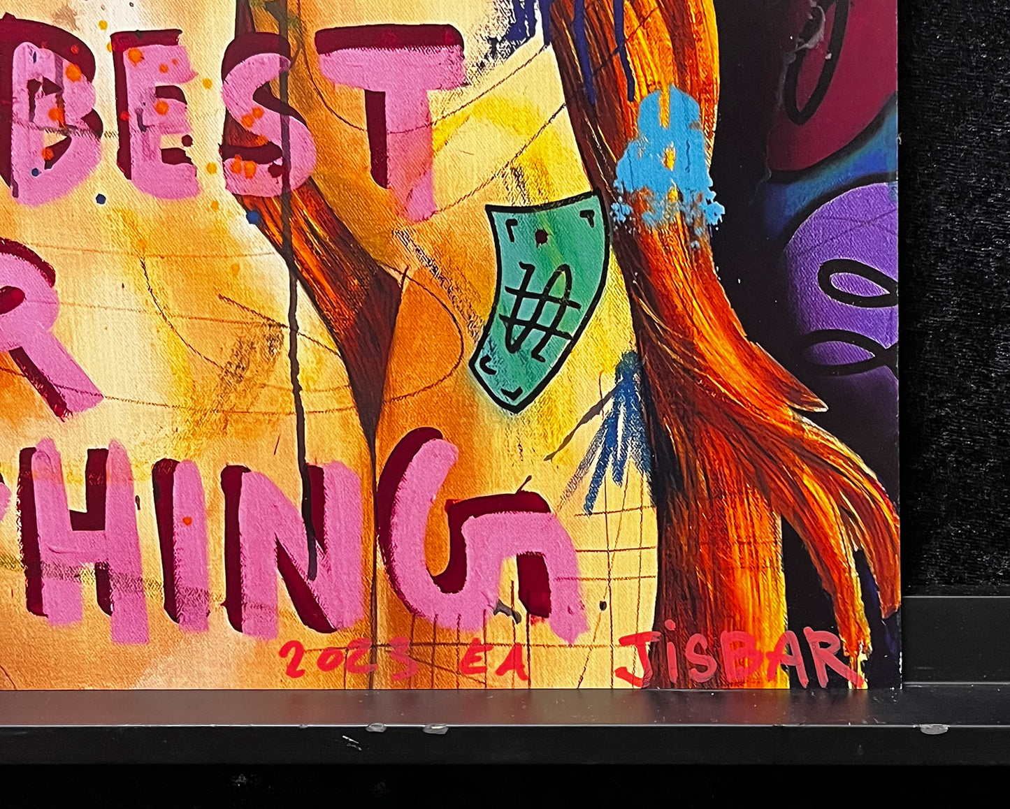 Jisbar - Vénus, 2023 - Impression UV sur aluminium dibond - signée à la main