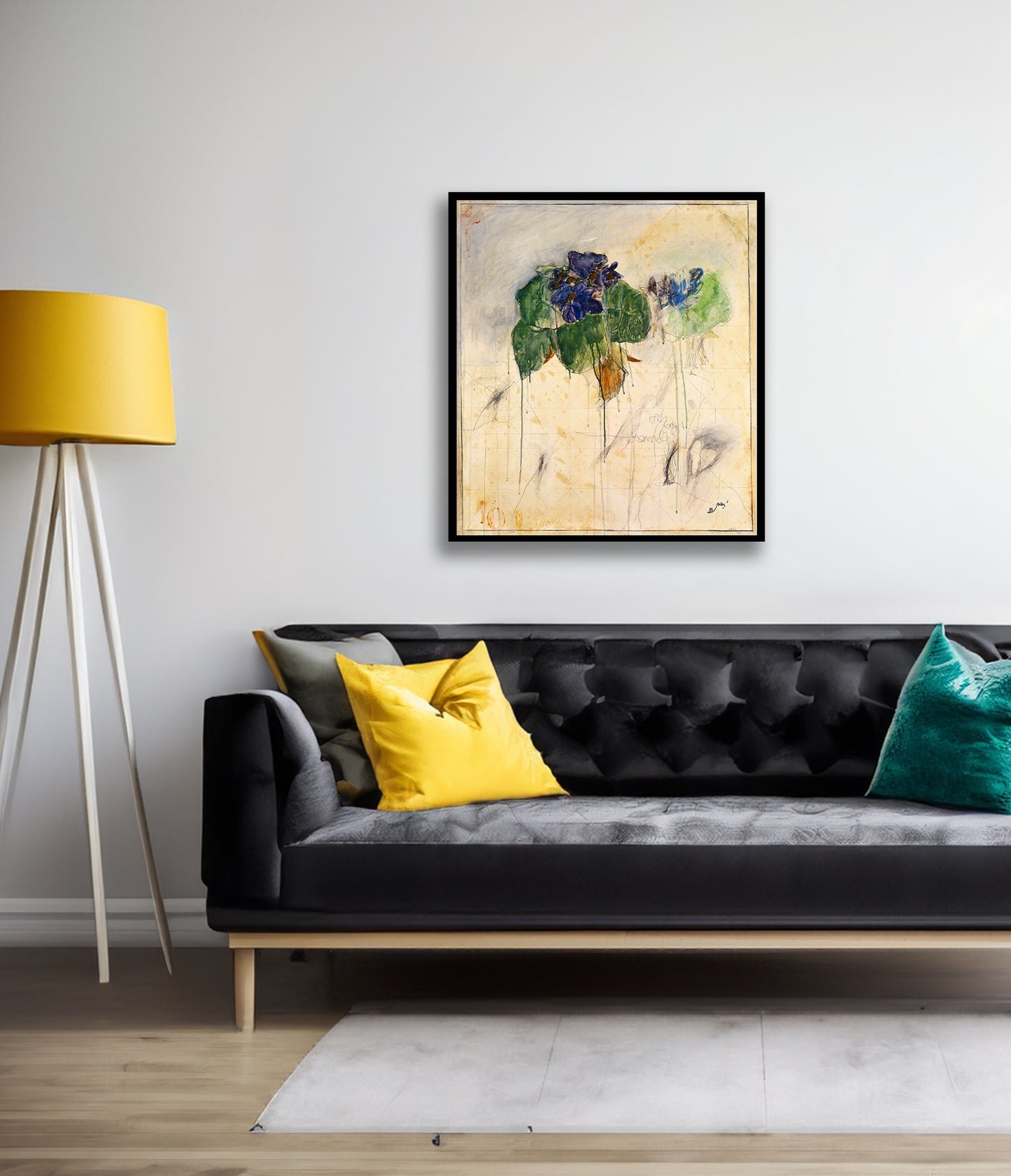 Bruni, Bruno - Fiore - Farboffsetlithografie - handsigniert