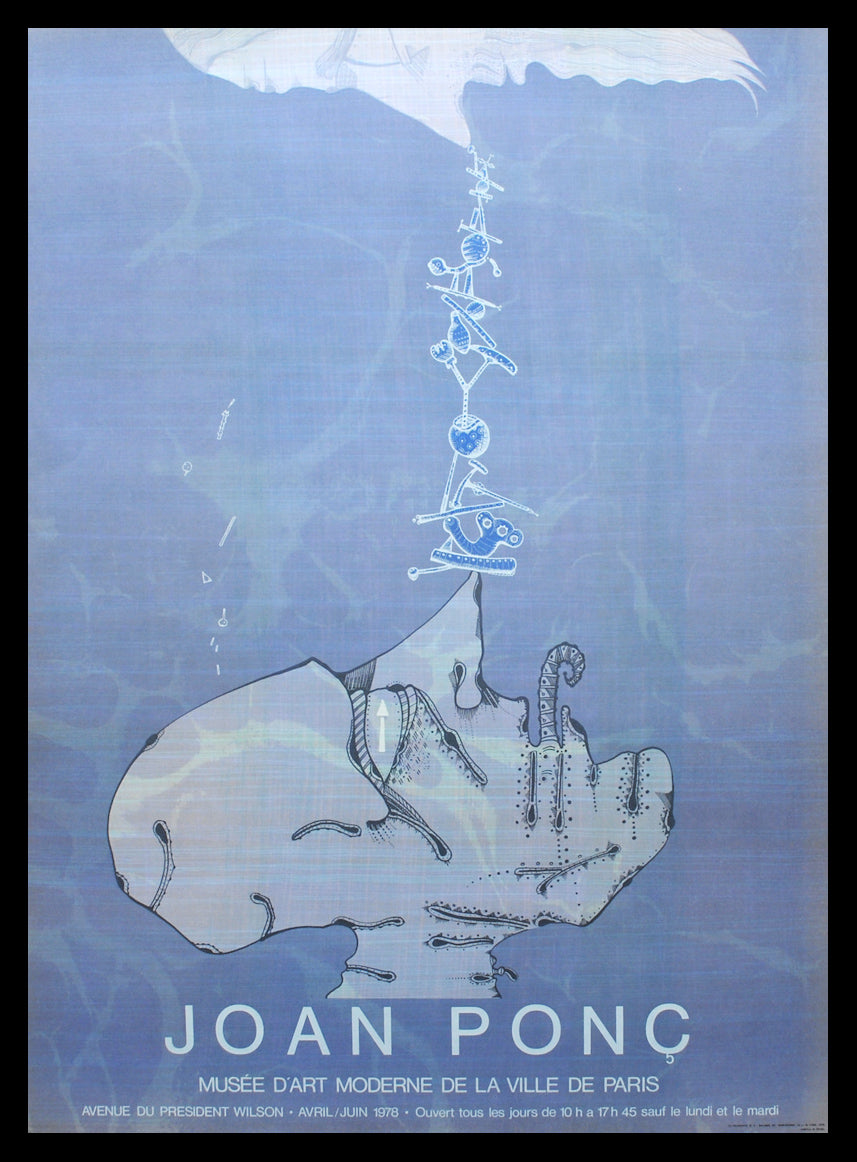 Ponc, Joan - Musée d´Art Moderne - Affiche d'exposition, 1978 - limitée