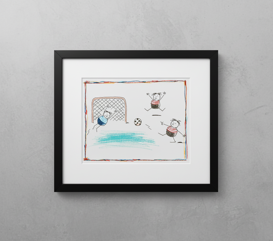 Schlote, Wilhelm - Football, 2016 - Giclée - signé à la main