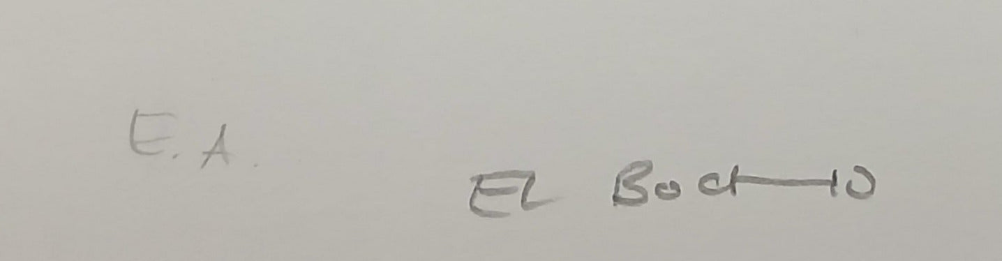 El Bocho - Hello in blue - Mini - Giclée - hand signed