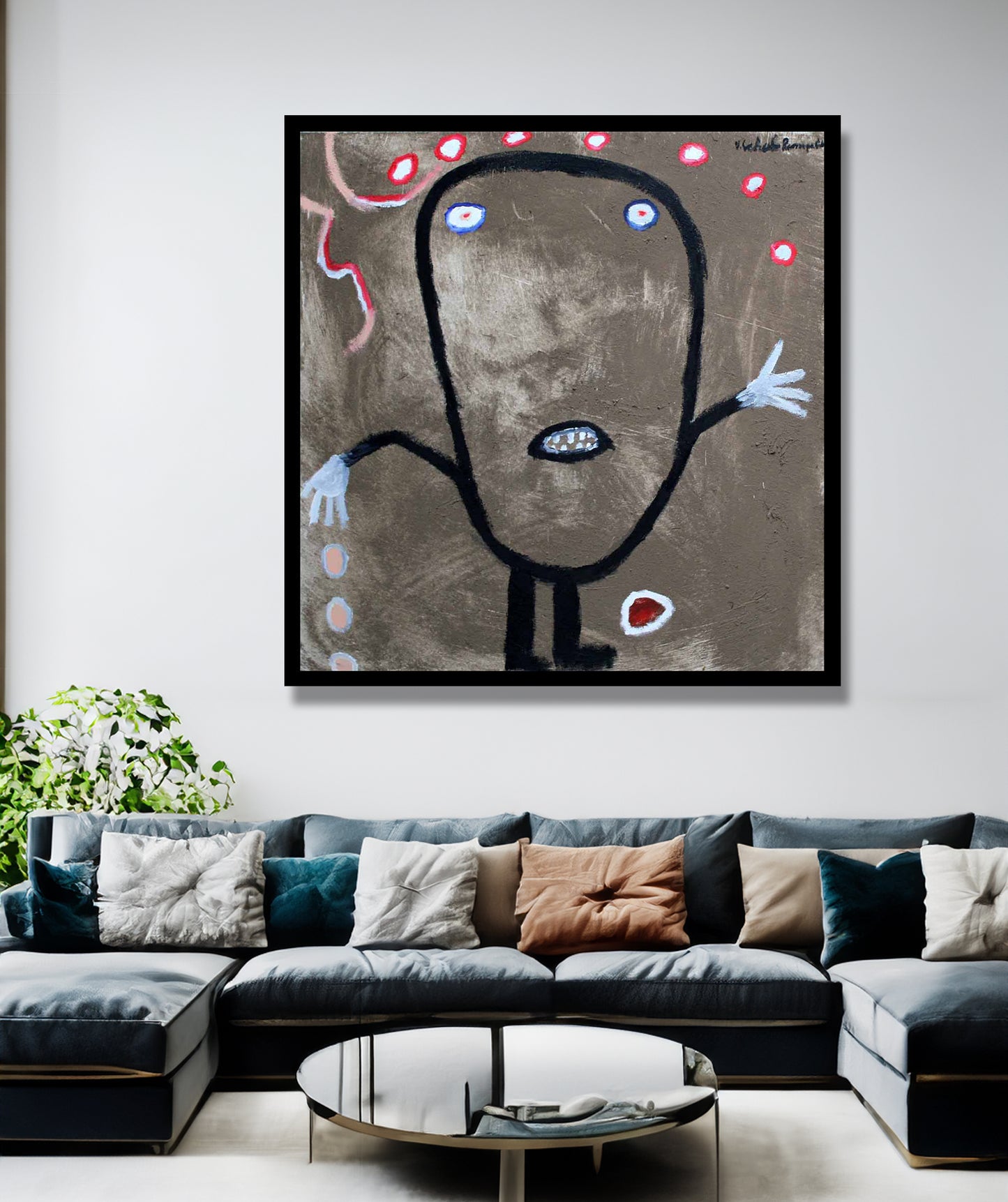 Schulz-Rumpold, Volkmar - Der sandige Kopffüßler@Liebling - Unikat