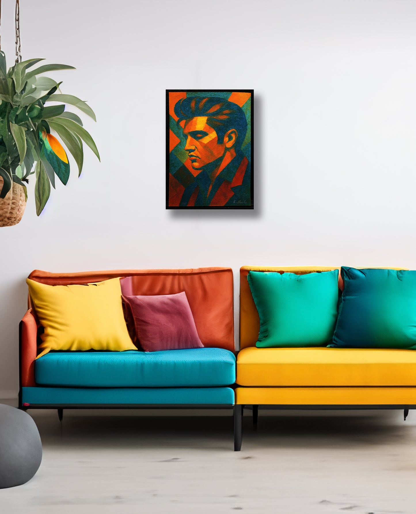 Moccha, Karmen - Elvis Presley - Giclée/Hahnemühle - signé à la main