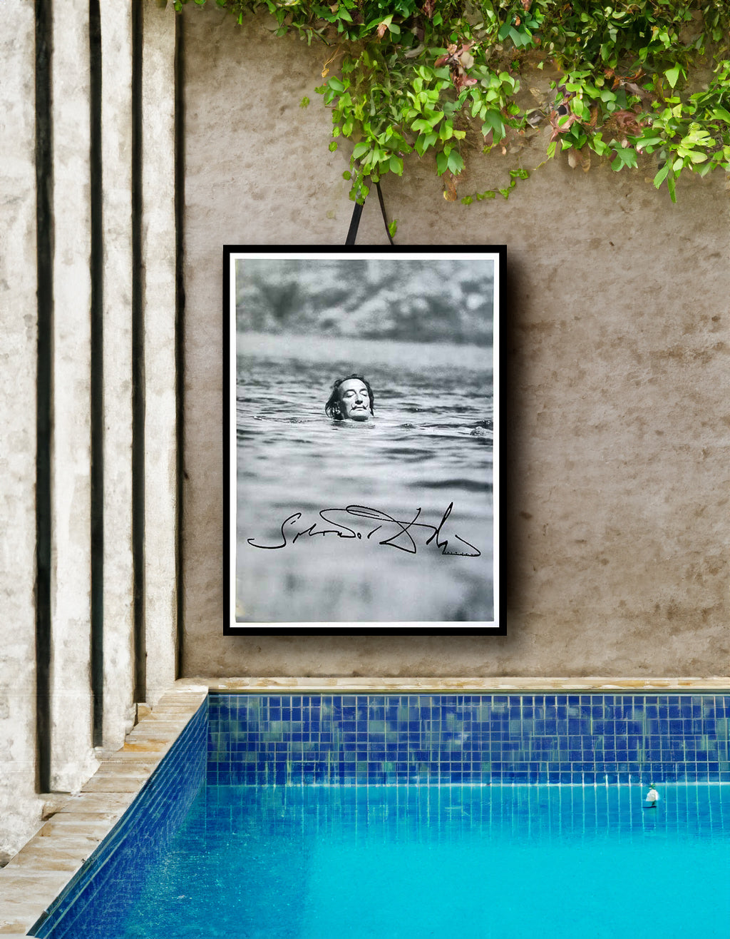 Dali, Salvador - Dalí flottant - Estampe d'art