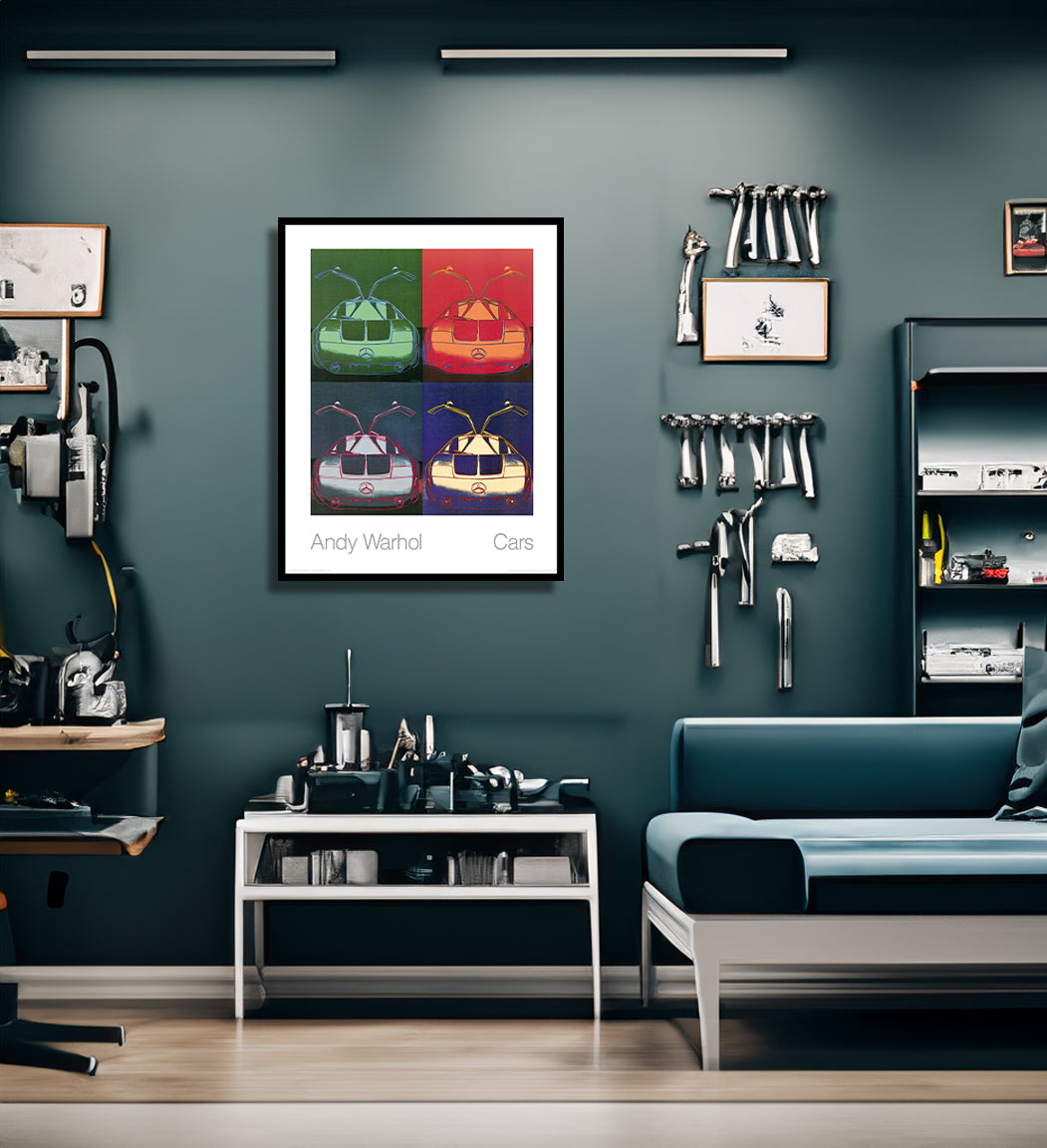 Warhol, Andy - Mercedes-Benz Type C 111, véhicule expérimental - estampe