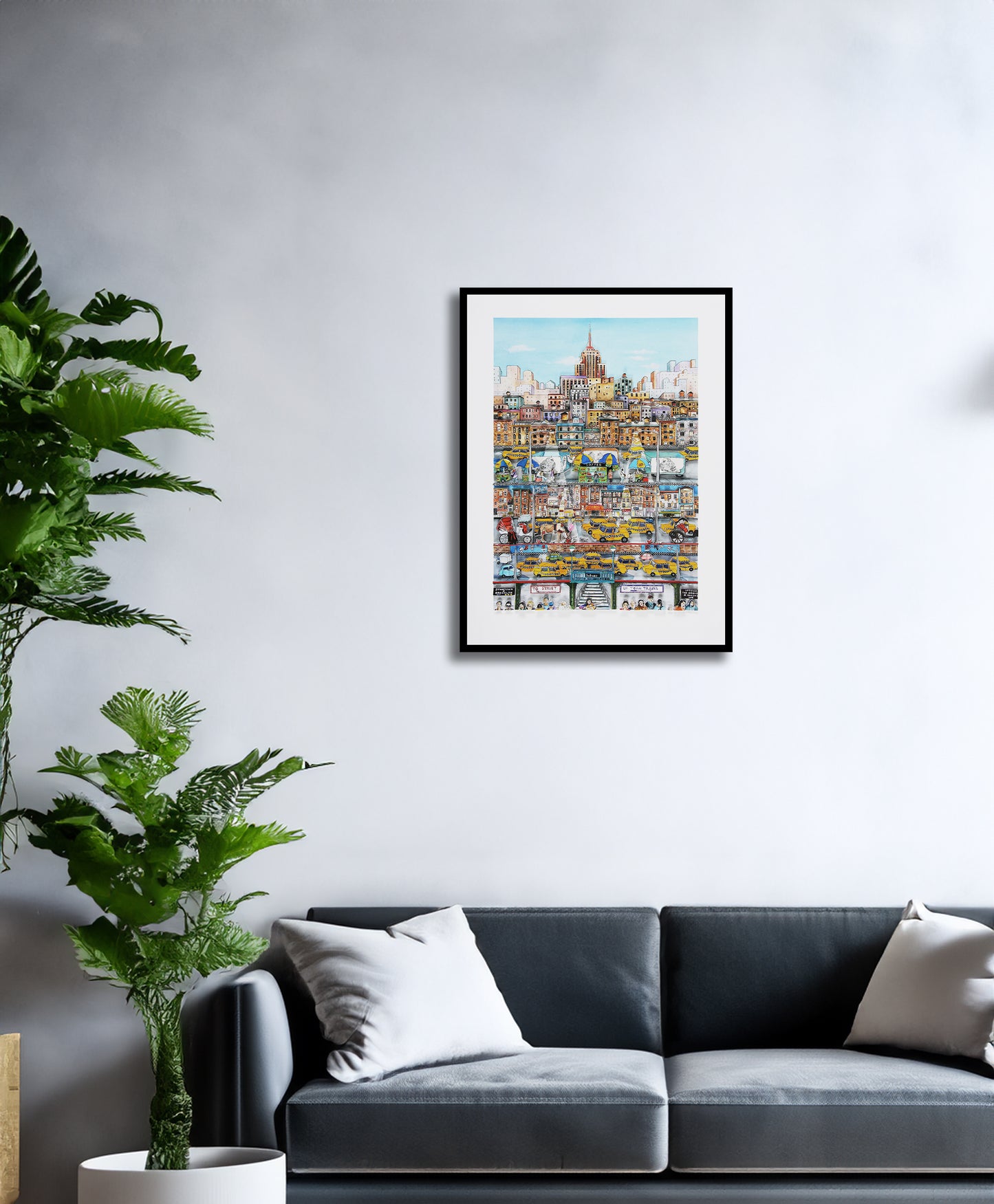 Pergola, Linnea - New York City Layers - Giclée - handsigniert