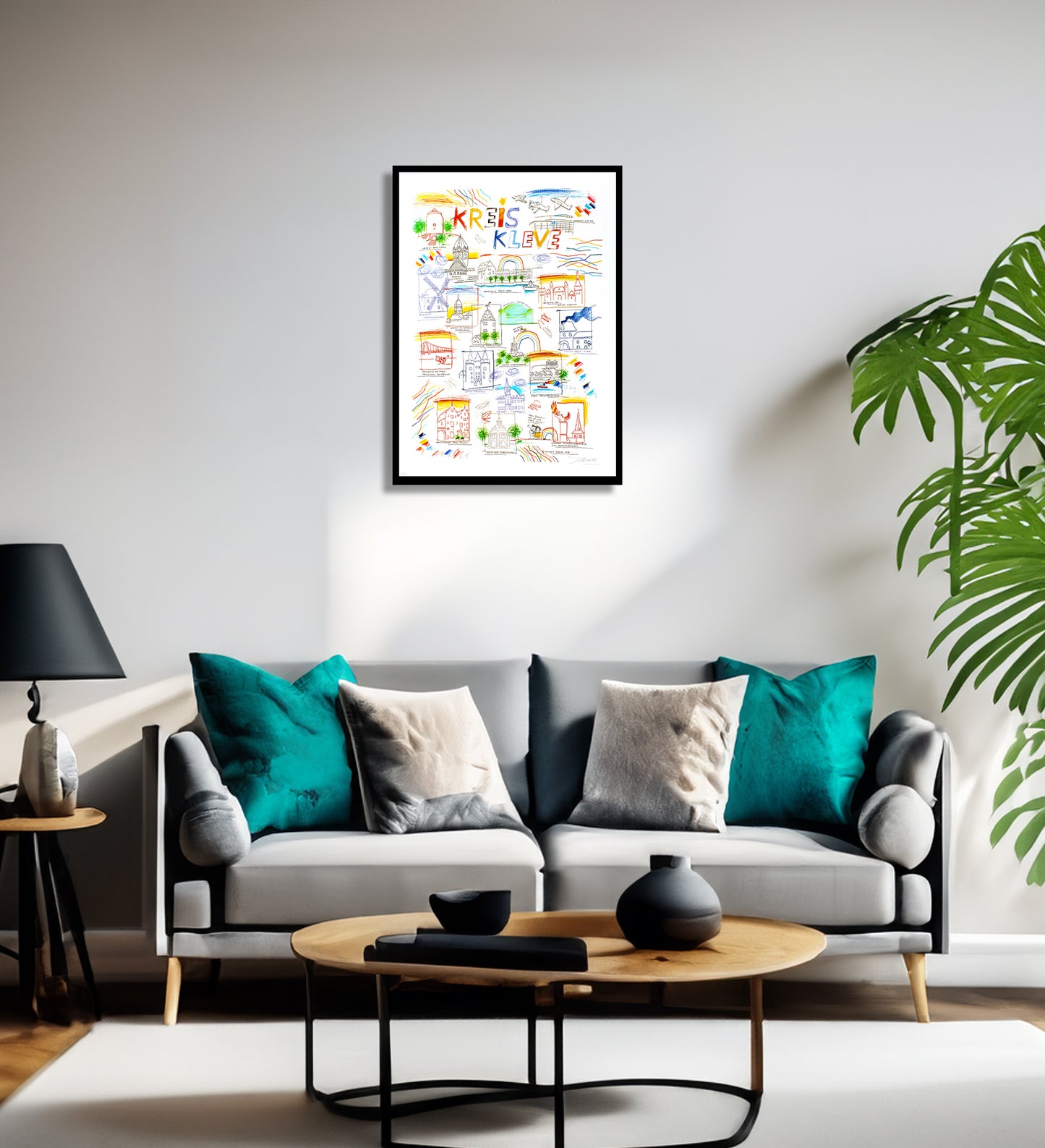 Schlote, Wilhelm - Kreis Kleve - Giclee/Hahnemühle - handsigniert