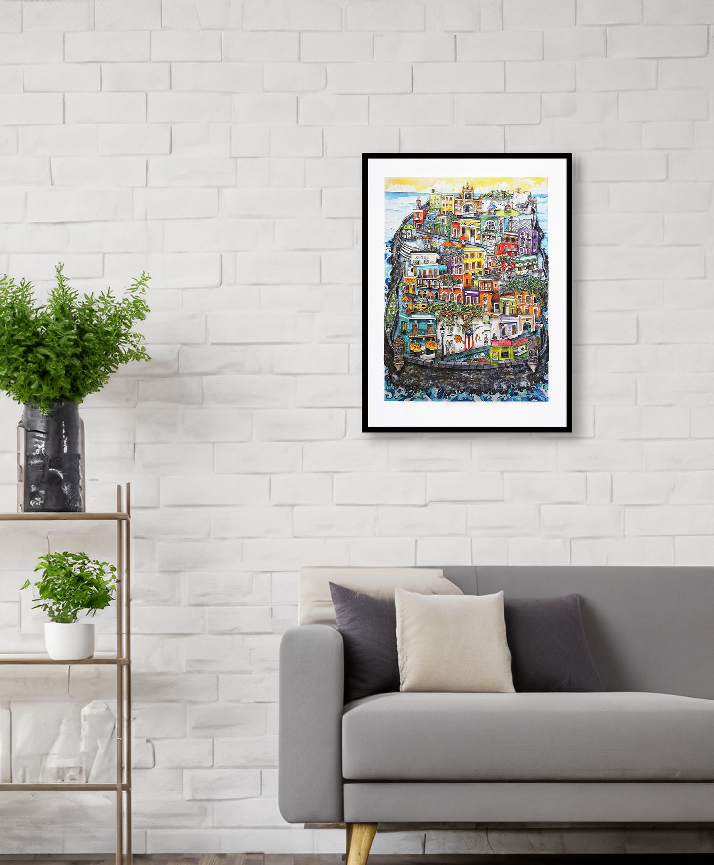 Pergola, Linnea - Vieux San Juan / Porto Rico - Giclée - signé à la main