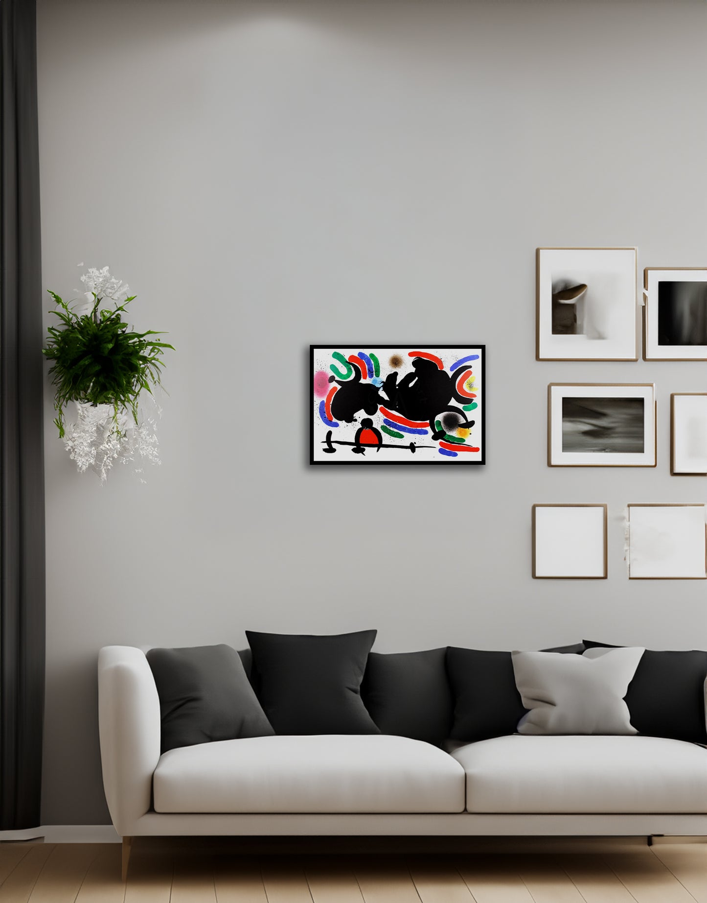 Miró, Joan - Litografia Original IV - Mourlot 860 - Color lithograph