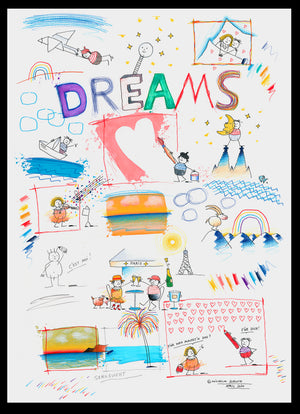 Schlote, Wilhelm - Dreams - handsigniert - Giclee