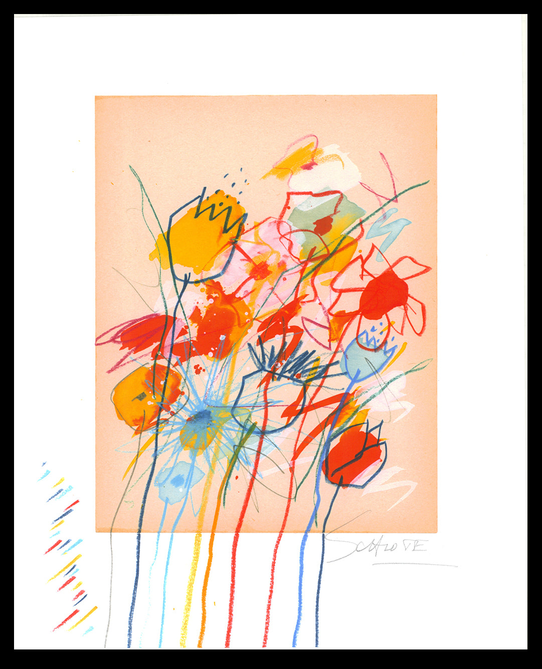 Schlote, Wilhelm - Frühjahrstraum - Giclee - handsigniert