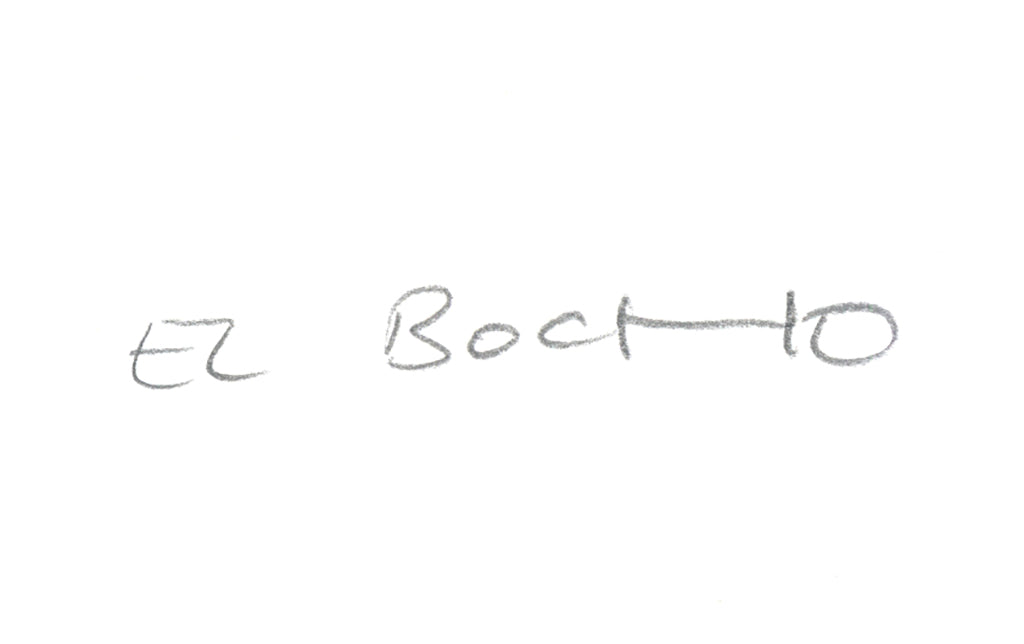 El Bocho - Someone told me...- Giclee - Deluxe - hand signed
