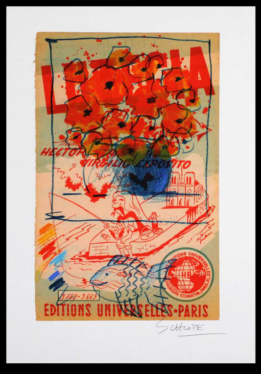 Schlote, Wilhelm - Lutecia - Giclée/Hahnemühle - handsigniert