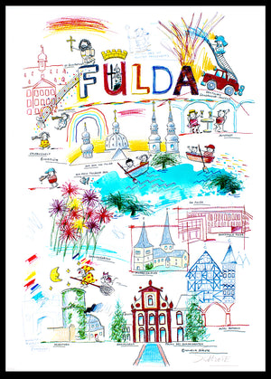 Schlote, Wilhelm - Fulda, 2016 - Giclee - handsigniert