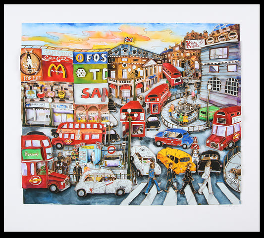 Pergola, Linnea - Picadilly-Circus - Giclée - handsigniert