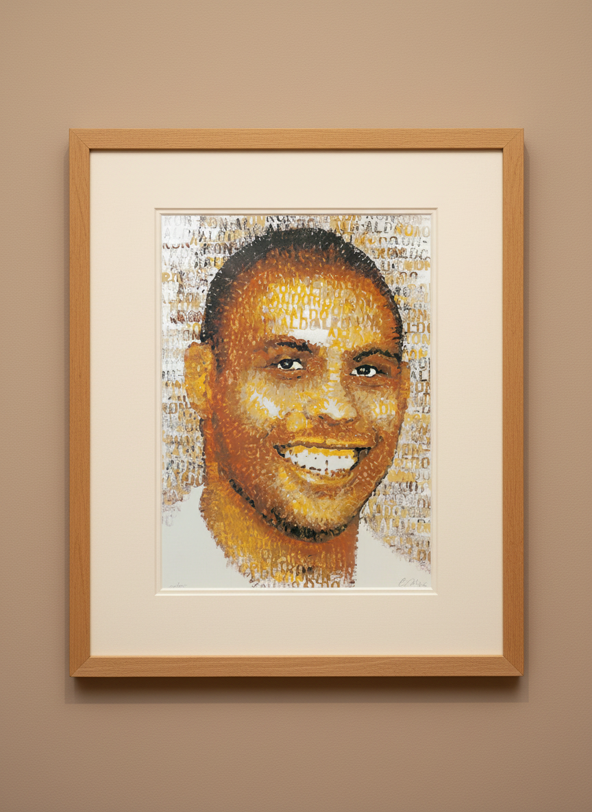 Britz, Chris - Ronaldo - handsigniert - Offsetlithografie