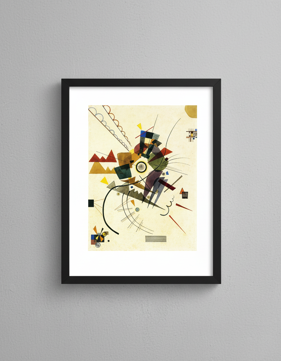 Kandinsky, Vassily - Tout autour - Tirage d'art