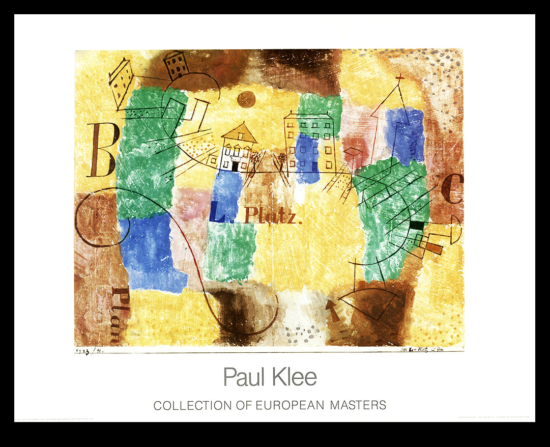 Klee, Paul - Der L-Platz im Bau - Collection of European Masters