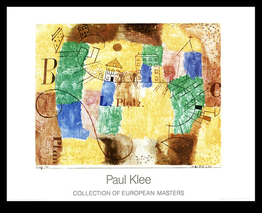 Klee, Paul - The L-Platz under construction - Collection of European Masters