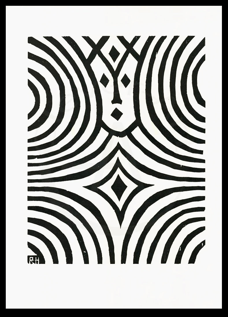Haizmann, Richard - Woodcut, 1961/1987