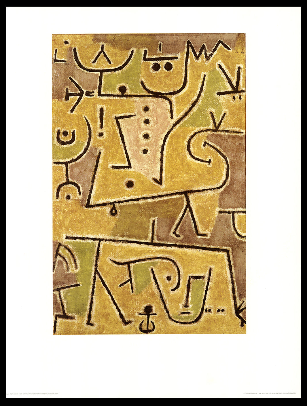 Klee, Paul - Red Vest - Art Print