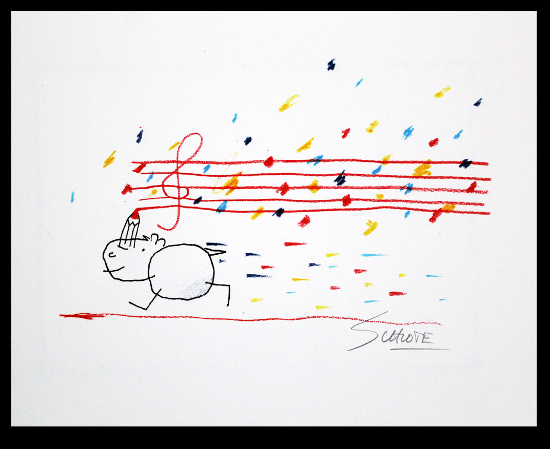 Schlote, Wilhelm - Animal Fun - Giclée - signé à la main