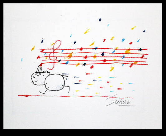 Schlote, Wilhelm - Animal Fun - Giclée - signé à la main