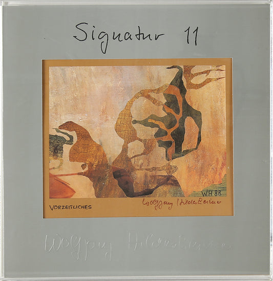Hildesheimer, Wolfgang - Signature 11 - Artist's book - hand signed
