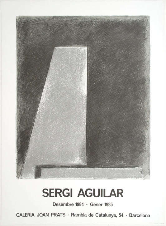 Aguilar, Sergi - Galeria Joan Prats - tentoonstellingsaffiche (1991)
