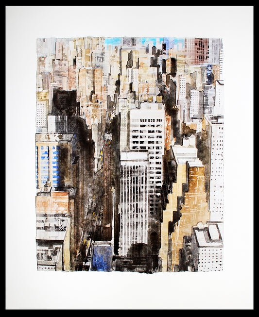 Salzmann, Gottfried - New York - Deluxe - 2017 - Giclée - handsigniert