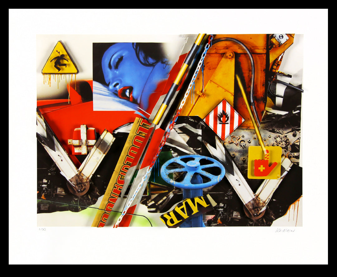 Klasen, Peter - Blue Dream - Giclee auf Baumwollpapier - handsigniert