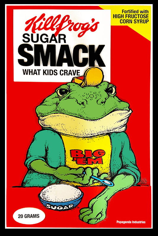 English, Ron - Killfrog's Sugar Smack - 3D-Konstruktion - handsigniert