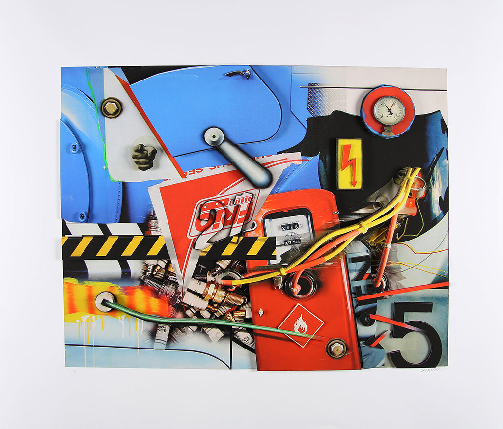 Klasen, Peter - Pompe A Essence - Deluxe - Giclée - handsigniert