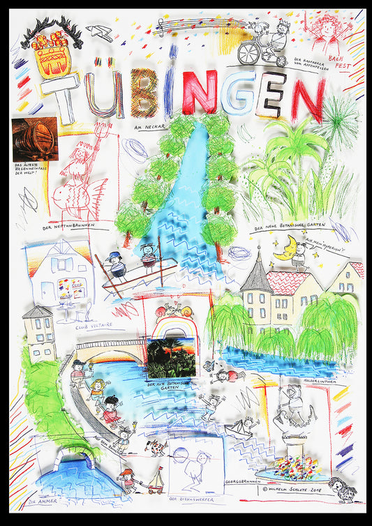 Schlote, Wilhelm - Tübingen, 2018 - 3D-Konstruktion - handsigniert